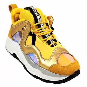 FABI 🇮🇹 Women's Soft Leather Comfort Fashion Sport Sneakers